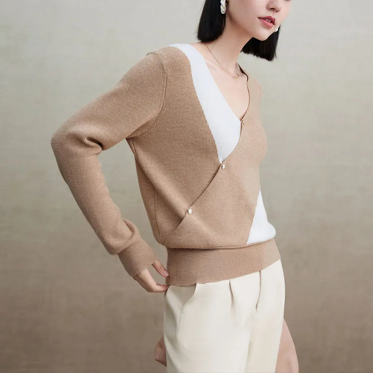 FINITY Sweaters Women's Light Coffee-3