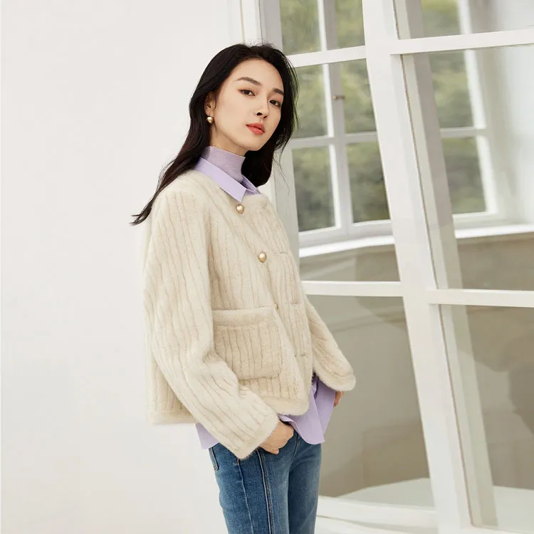 SENTUBILA Velvet Jackets Women's-2