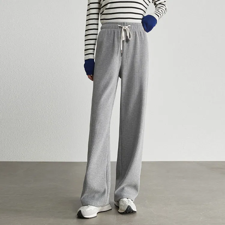 SENTUBILA Casual Pants Women's Gray-2