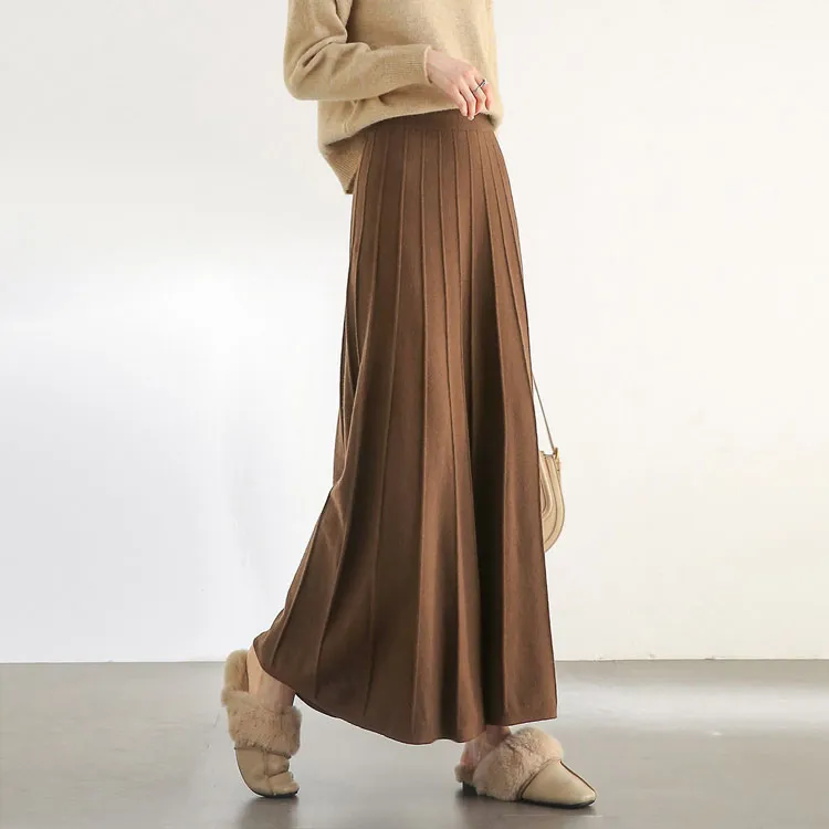 SENTUBILA Long Skirt Women's Classic Black-27