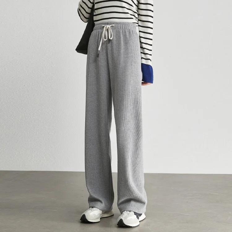 SENTUBILA Casual Pants Women's Gray-3