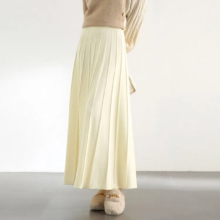 SENTUBILA Long Skirt Women's Classic Black-18