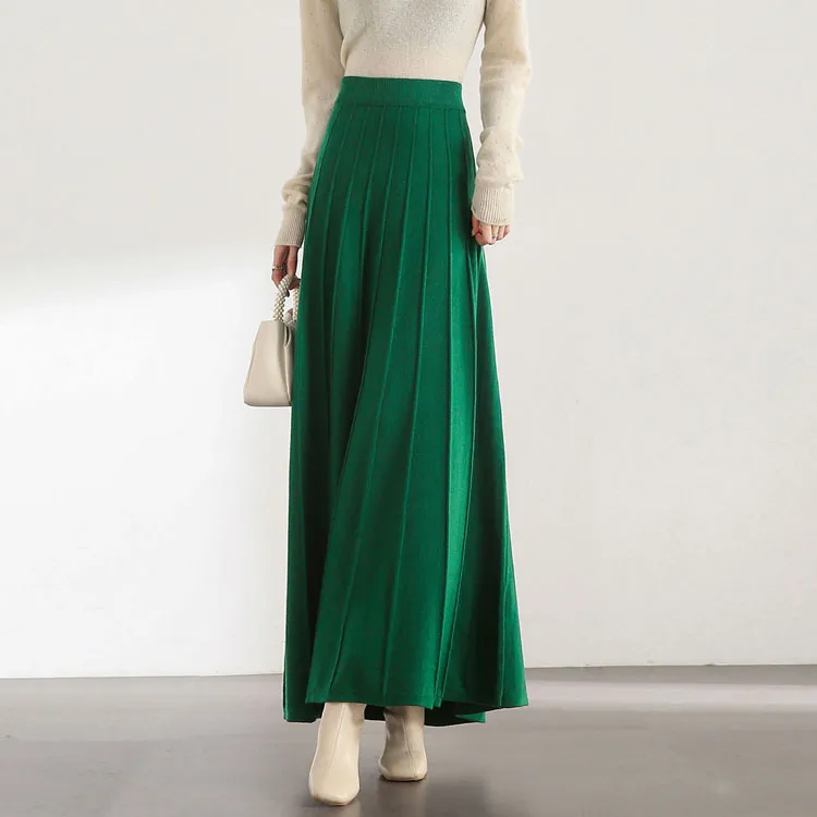 SENTUBILA Long Skirt Women's Classic Black-10
