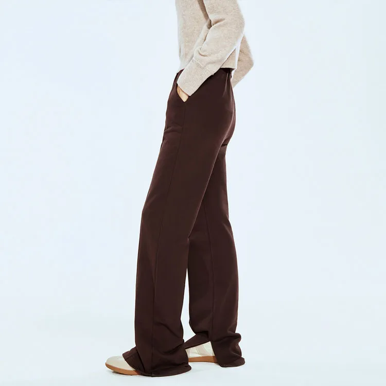 COVERINS Casual Pants Women's Coffee-3