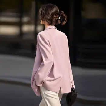 【dme】 Business Suit Women's Pink Purple