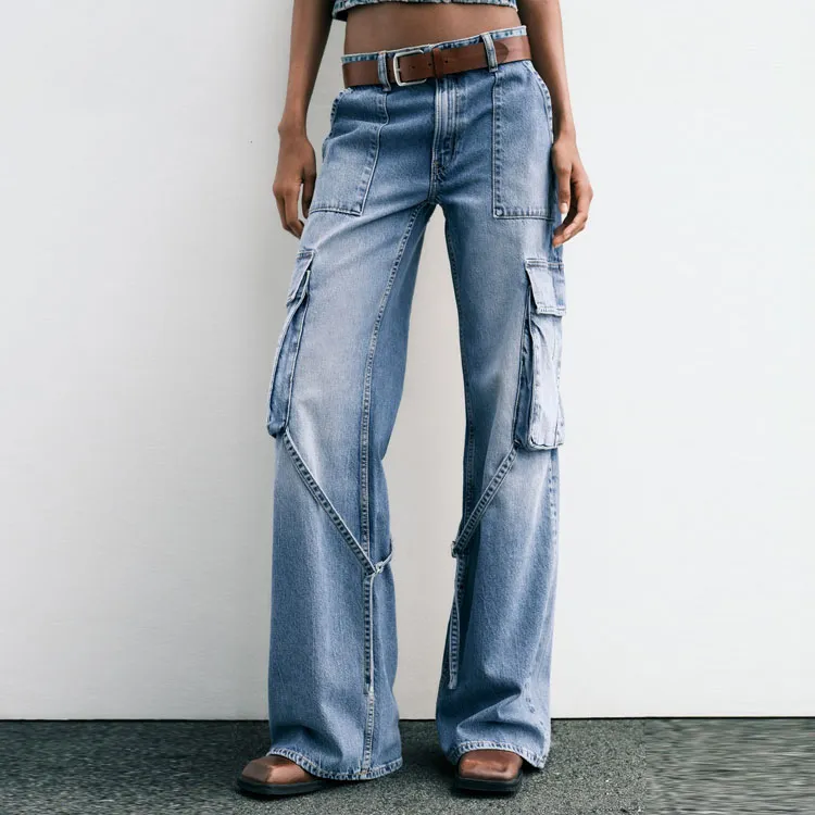 ZARA Jeans Women's Blue-2