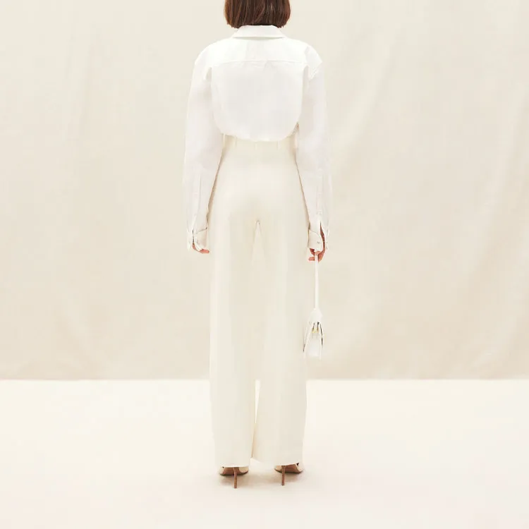 Jacquemus Le Pantalon Sauge 'Beige'-6