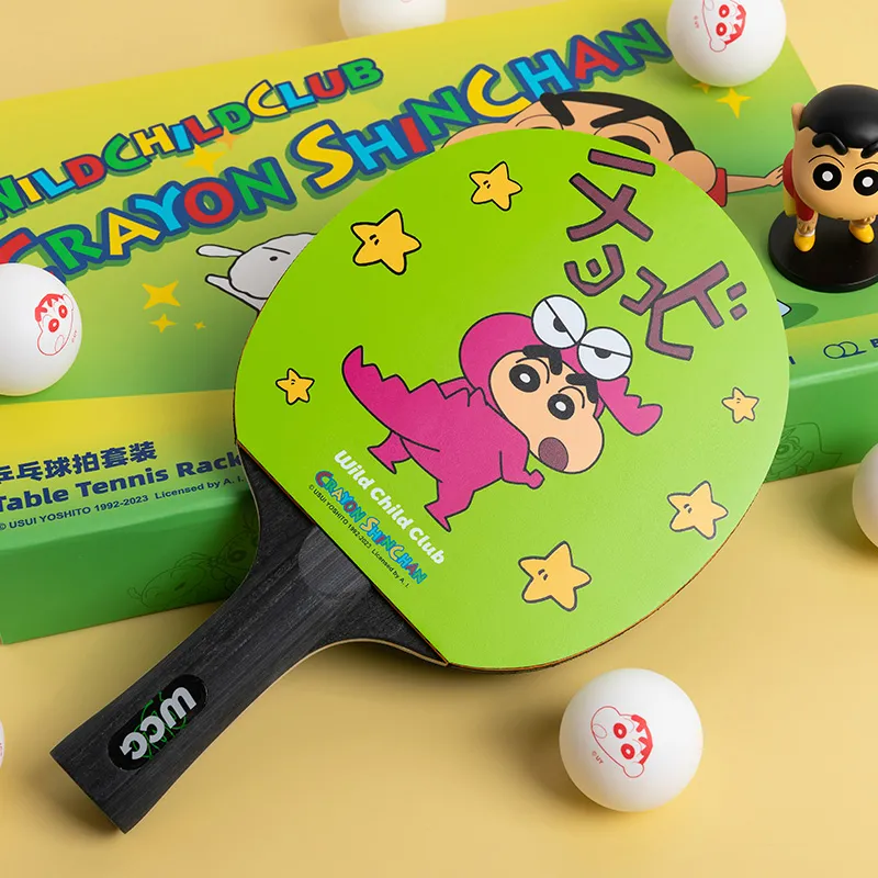 Wild Child Club x Crayon Shinchan Ping Pong Paddles Unisex Wooden-1