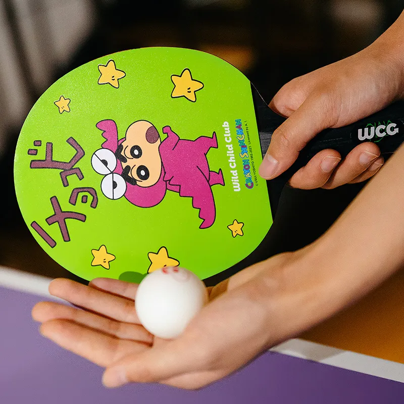 Wild Child Club x Crayon Shinchan Ping Pong Paddles Unisex Wooden-4