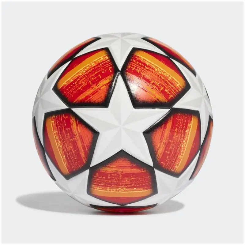 Adidas Size 4 Soccer PU Seamless Thermal bonding Unisex Red Yellow Silver-1