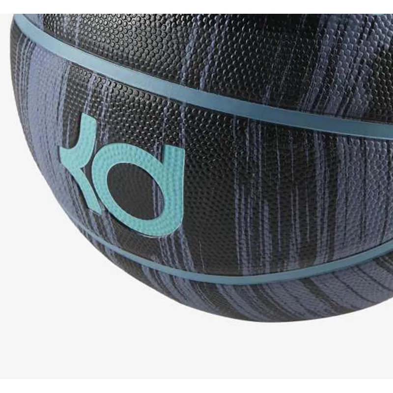 Nike Rubber Basketball Black Blue Size 7 Ball Training-2