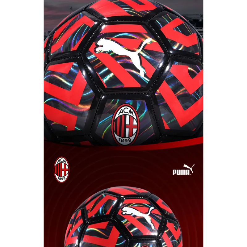 PUMA Size 4 5 Size Soccer Machine Stitched Soccer Ball Unisex Black Red-4