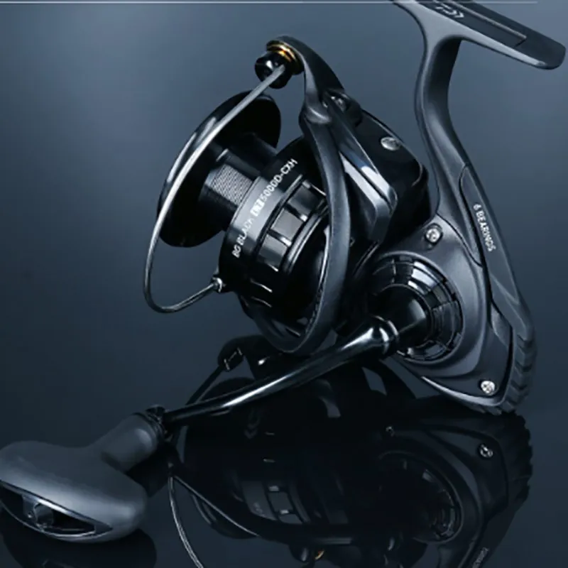 DAIWA Left And Right Hand Interchangeable Fishing Line Reels Fishing Metal Front Unloader Spinning Wheels-4