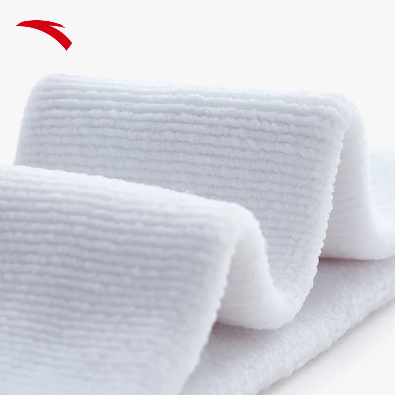 Anta Sweatbands Elastic White Elastane Unisex-4