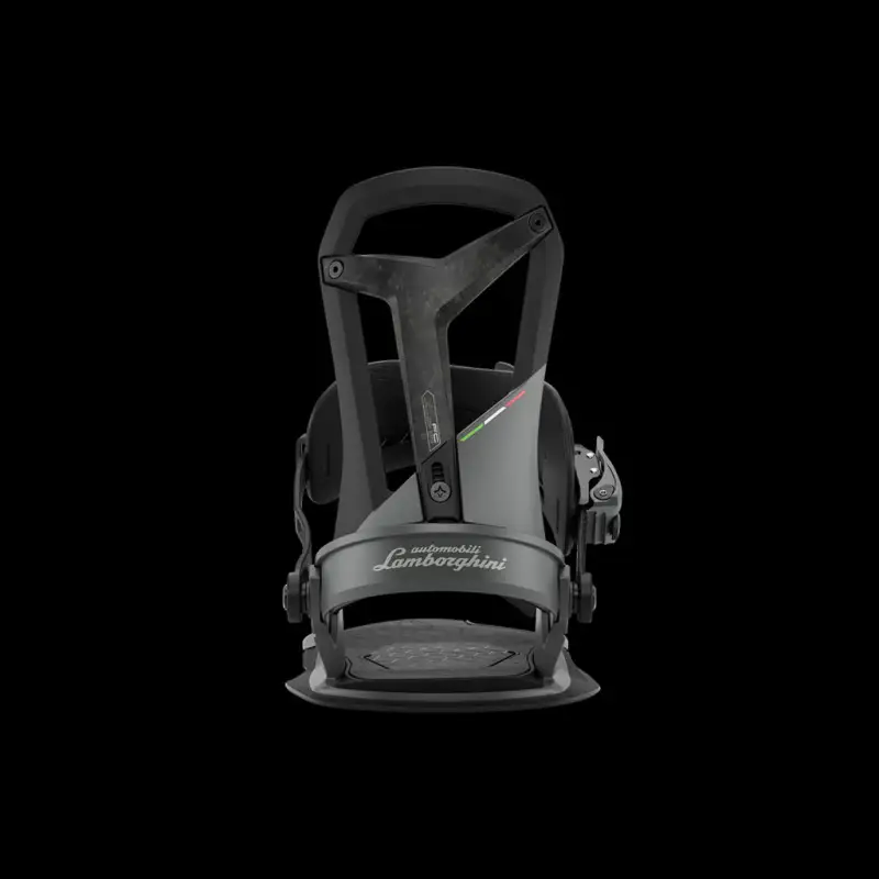 Automobili Lamborghini Union Falcor Single Snowboard Ski Bindings Unisex Black-2