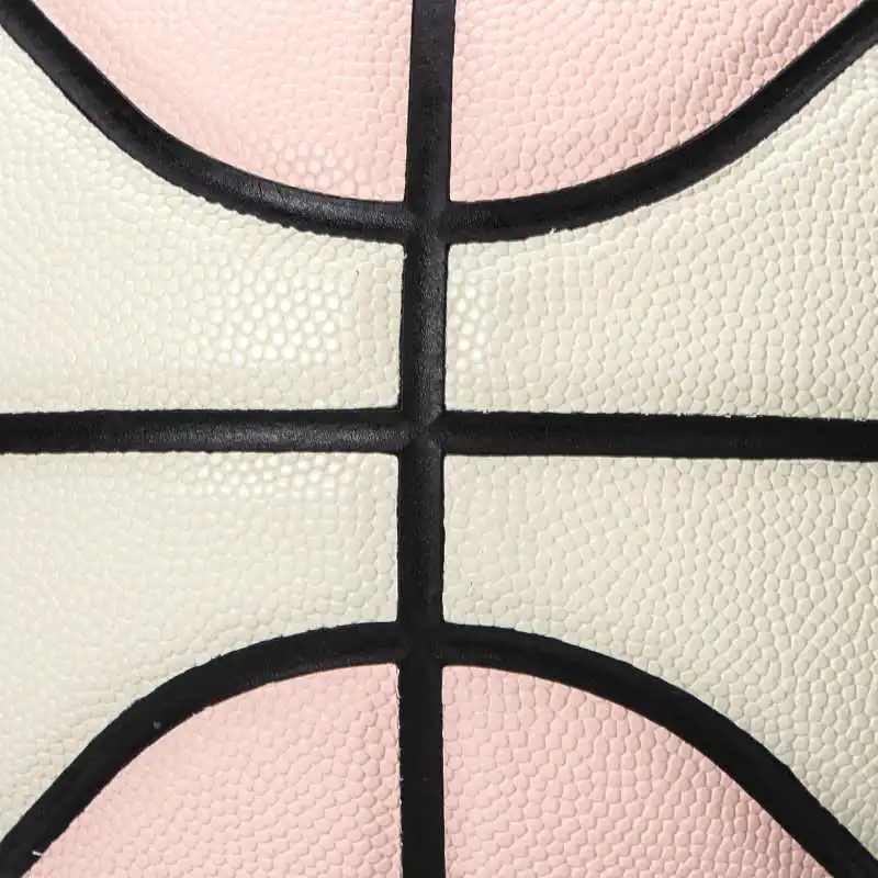 Nike PU Basketball Pink Size 7 Match Unisex-3
