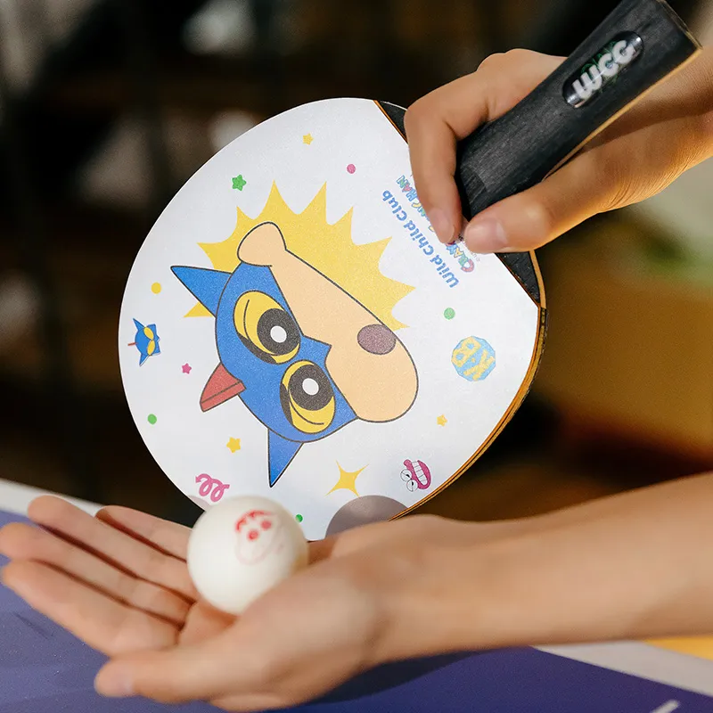 Wild Child Club x Crayon Shinchan Ping Pong Paddles Unisex Wooden-4