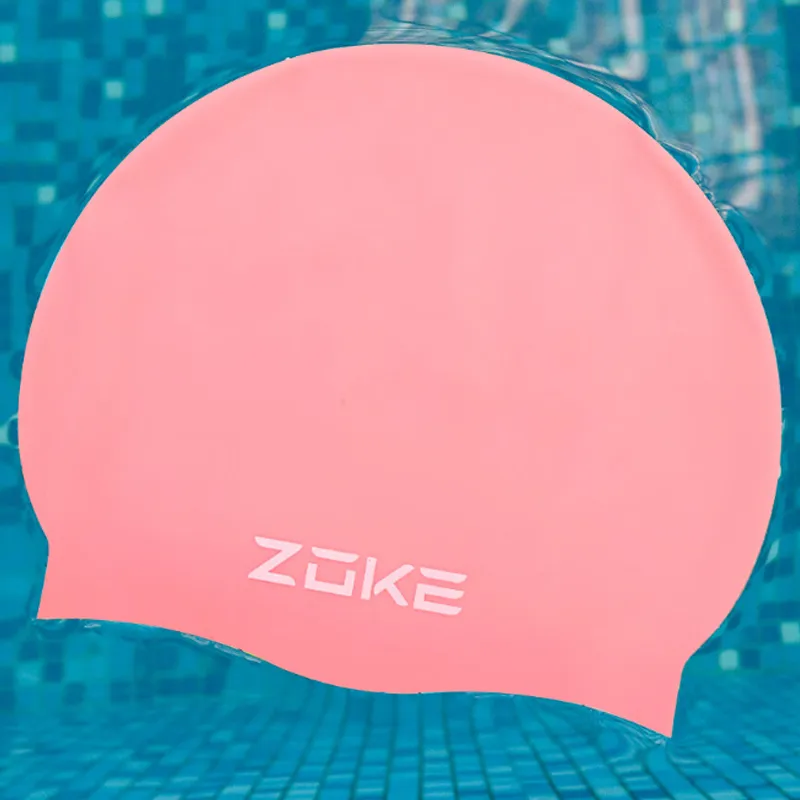 ZOKE Swimming Caps Silicone Unisex-1