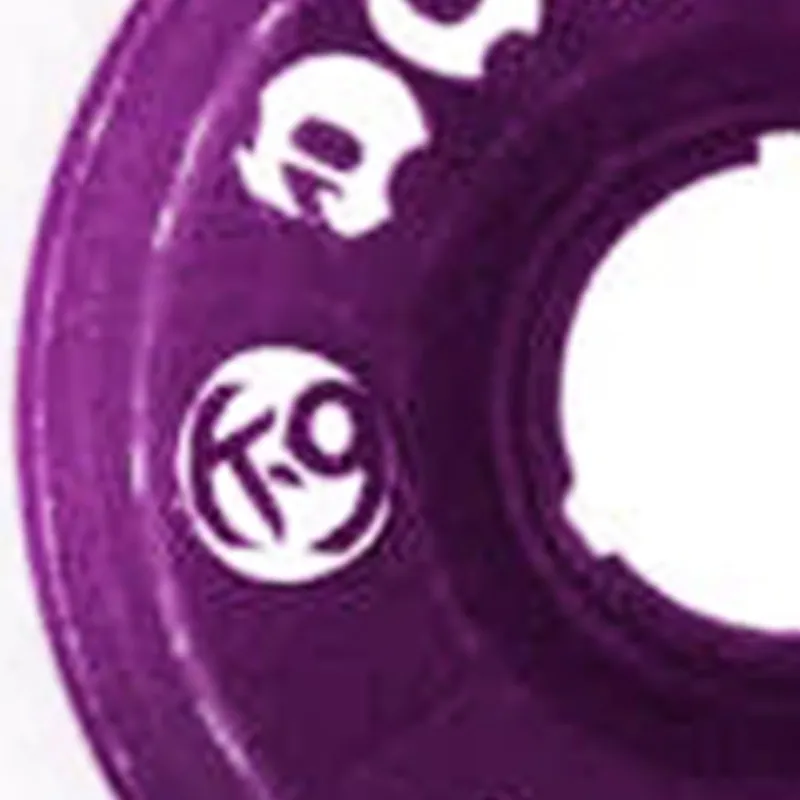 DOGTOWN Skateboard Wheels Land Surfboards 59mm X 84a-Transparent Purple-3