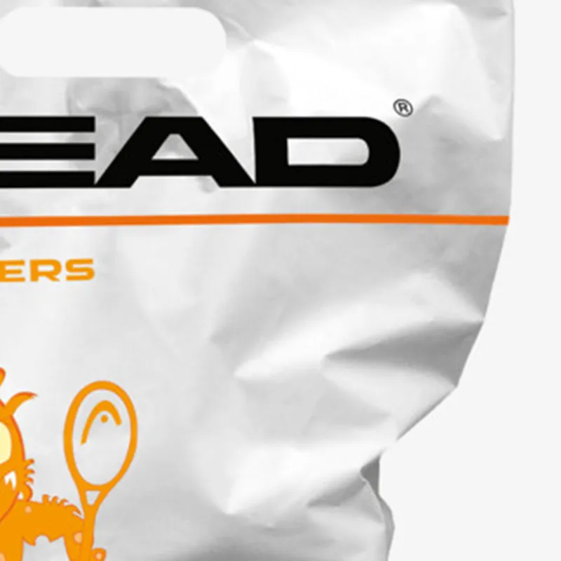 HEAD TIP Tennis Balls Felt Training Ball Indoor Training Ball 1 Bag/72 Balls Green Orange Color-3