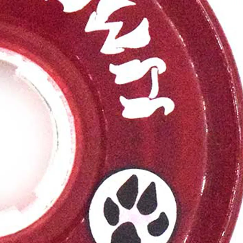 DOGTOWN Skateboard Wheels Land Surfboards 63mm X 84a-Transparent Red-1