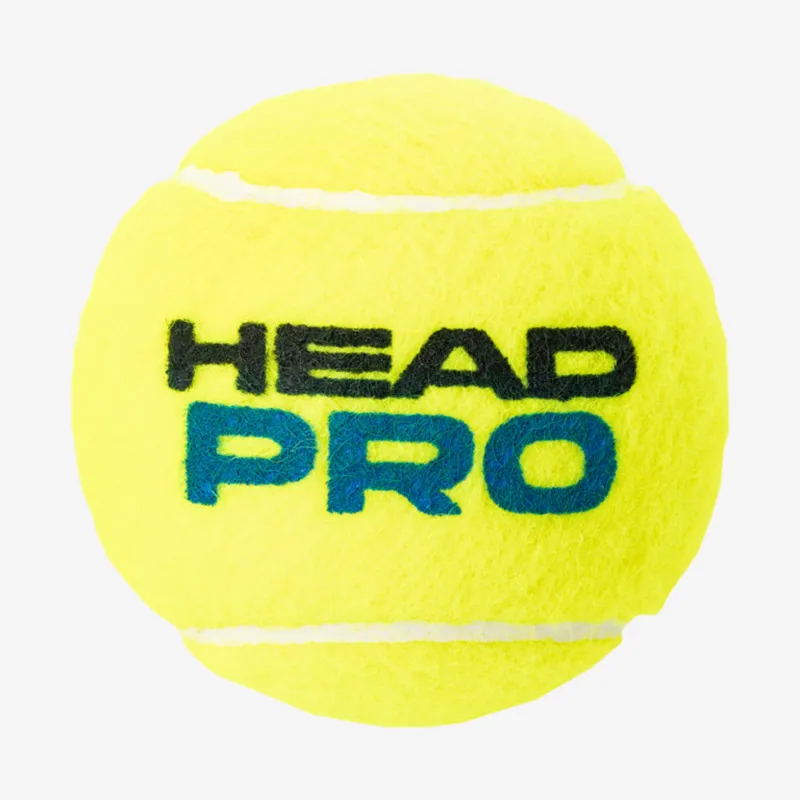 HEAD PRO Tennis Balls Felt Match Ball Competition Size 4 Ball/Can Light Green-3