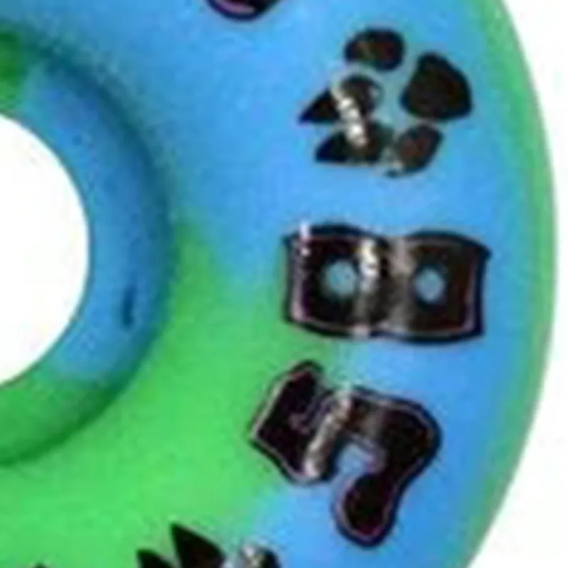DOGTOWN Skateboard Wheels Land Surfboards 58mm X 99a-Blue/Green Swirl-1