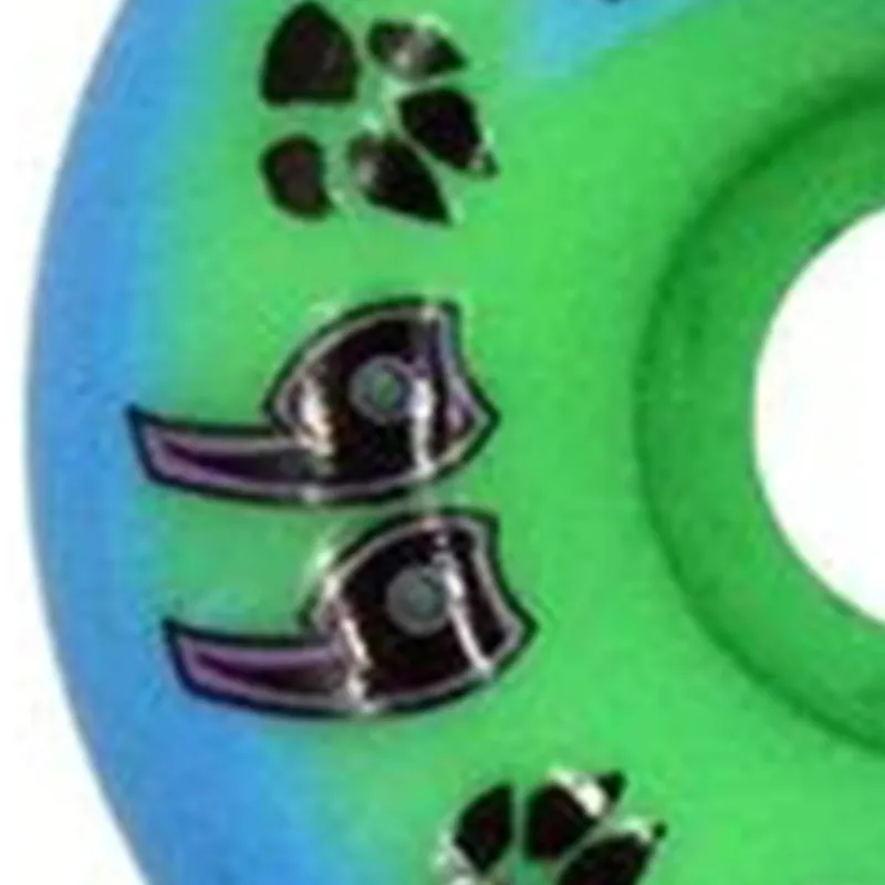 DOGTOWN Skateboard Wheels Land Surfboards 58mm X 99a-Blue/Green Swirl-2