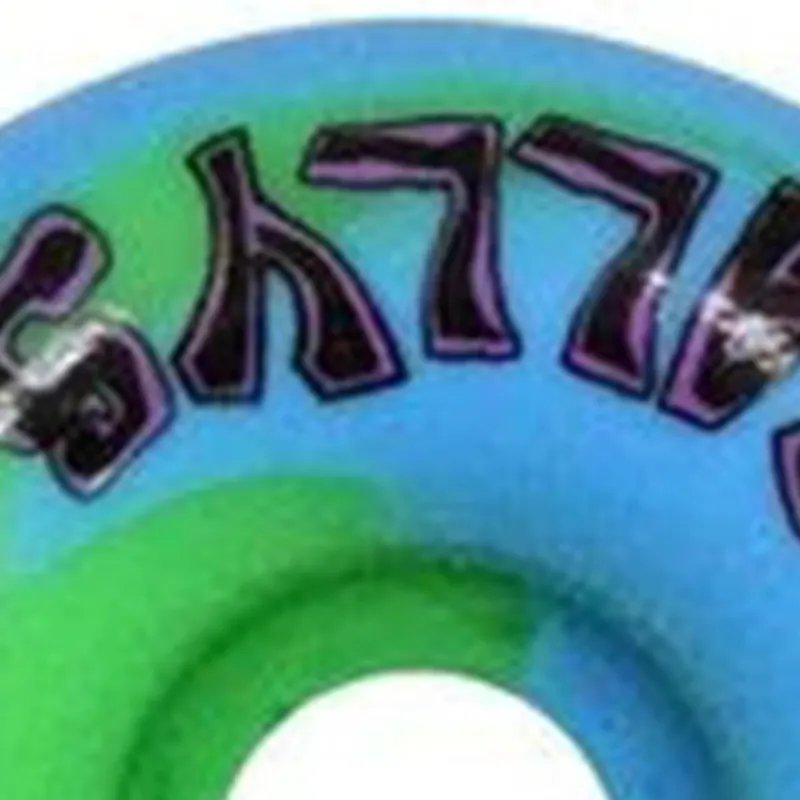 DOGTOWN Skateboard Wheels Land Surfboards 58mm X 99a-Blue/Green Swirl-3