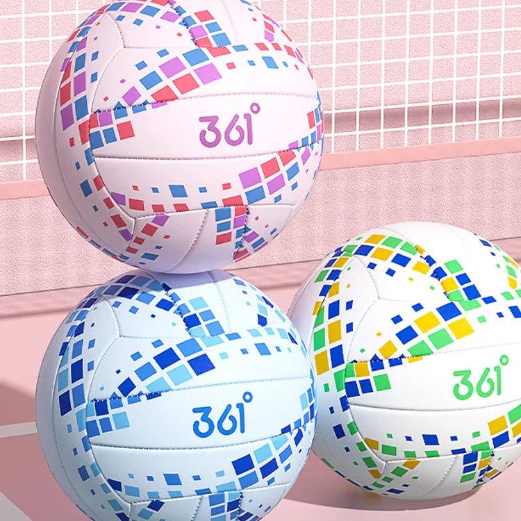 361° PVC Size 5 Volleyball Unisex Blue-3
