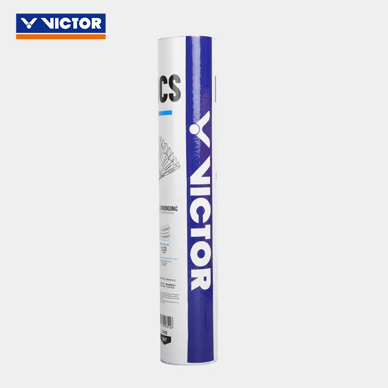 VICTOR 12 Pack Faux Fur Suitable For High Altitude Area Shuttlecocks-1