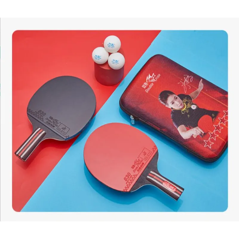 DOUBLEFISH Ping Pong Paddles Unisex All Wood-9