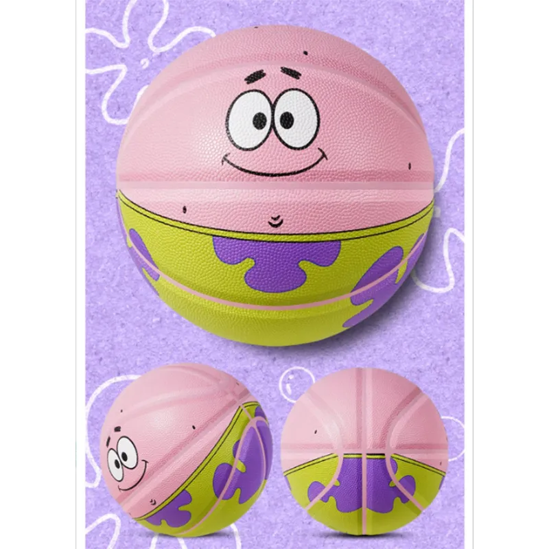 Kuangmi SpongeBob SquarePants Collection PU Basketball Size 7/6 Size Training-25