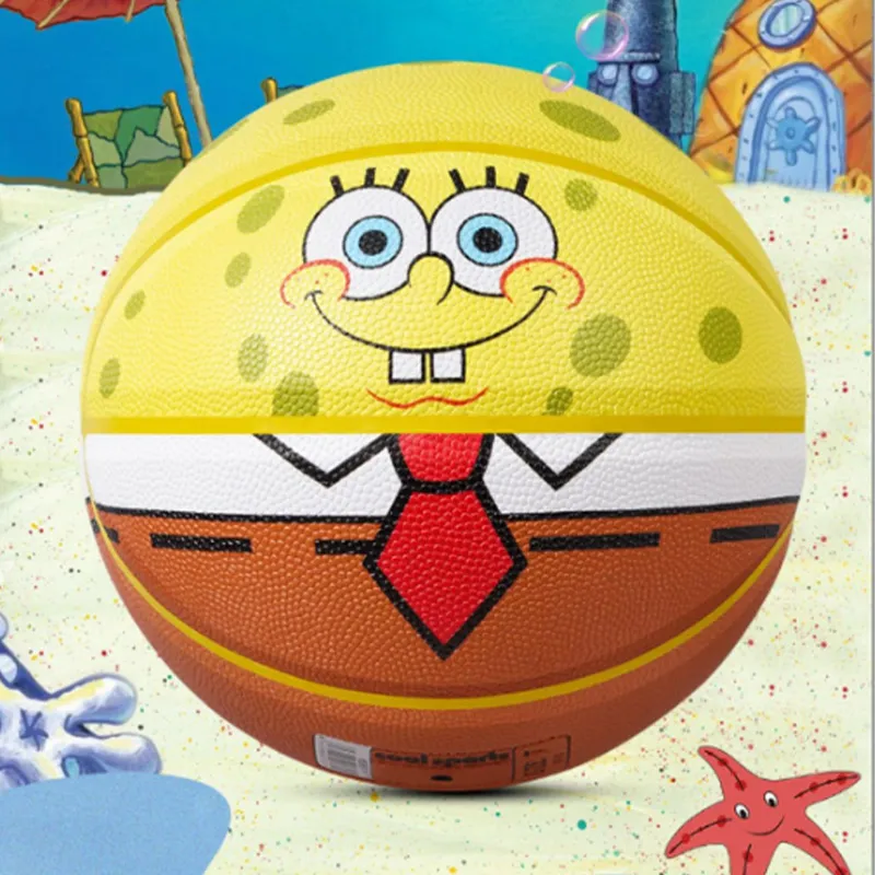 Kuangmi SpongeBob SquarePants Collection PU Basketball Size 7/6 Size Training-5