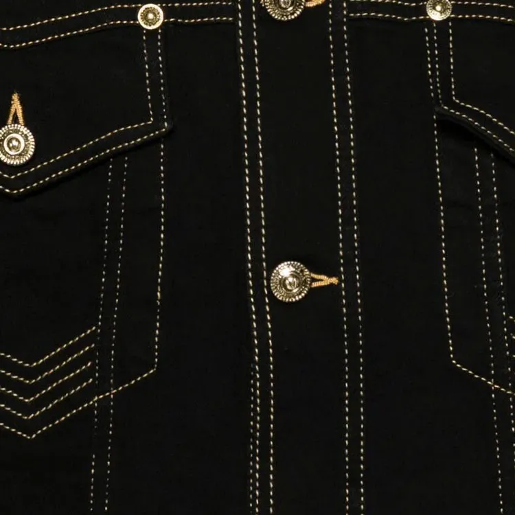 VERSACE JEANS COUTURE V Emblem Denim Jacket-4