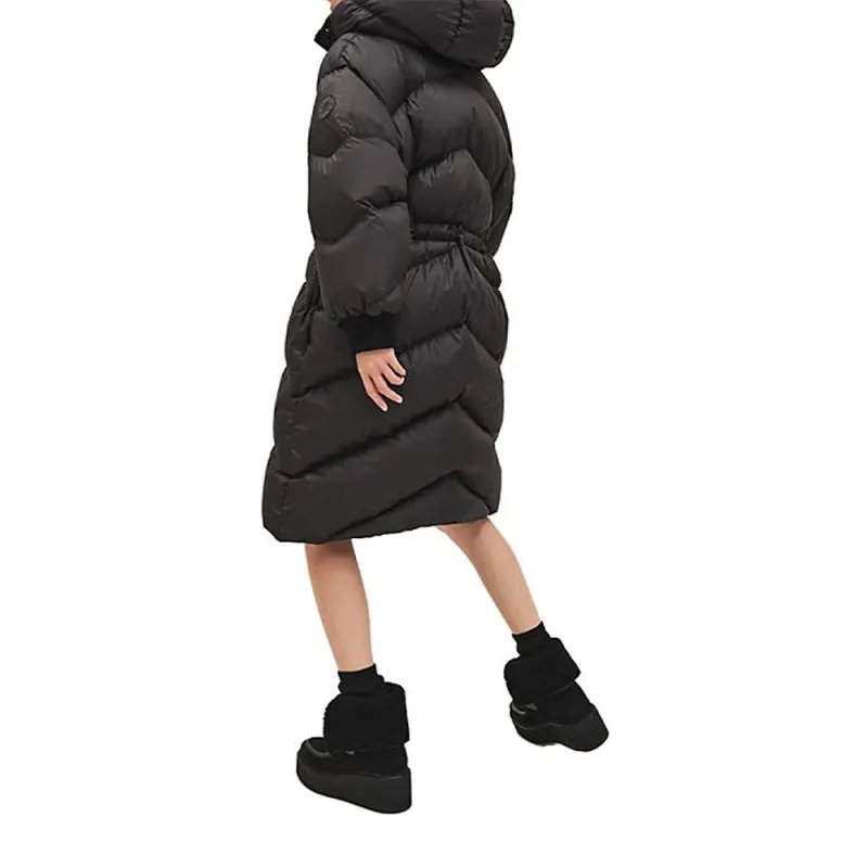 HERMES FW23 Puffer Jacket Coat Women's Black-1