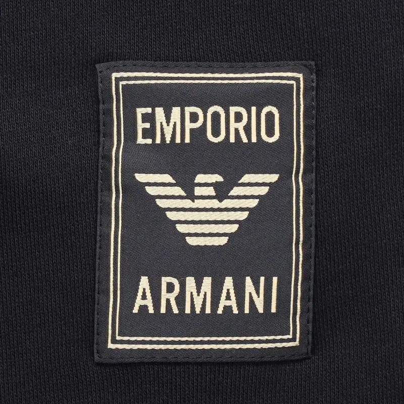 EMPORIO ARMANI FW21 Knitted Sweatpants Men's Black-5