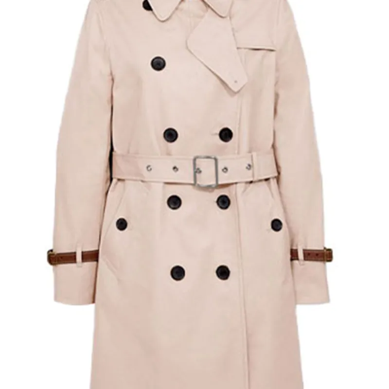 COACH Trench Coat Women's Almond-4