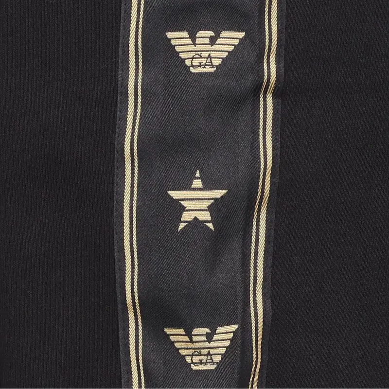EMPORIO ARMANI FW21 Knitted Sweatpants Men's Black-6