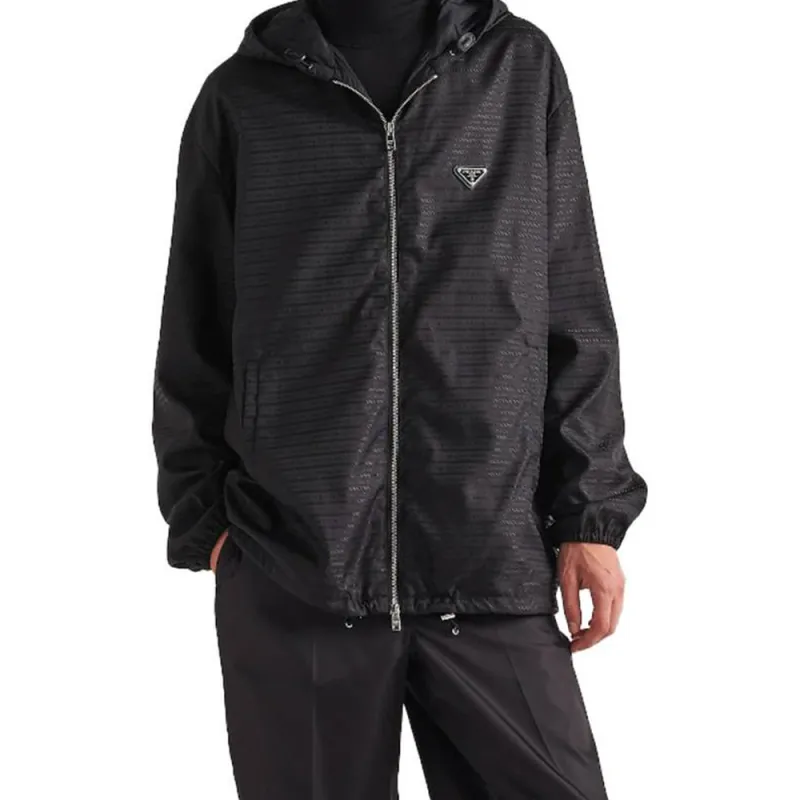 PRADA FW22 Jackets Coats Men's Black-2