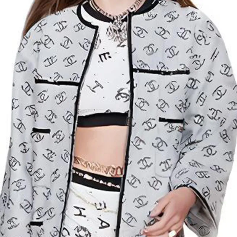 CHANEL SS22 Jackets Coats Women's Gray-5