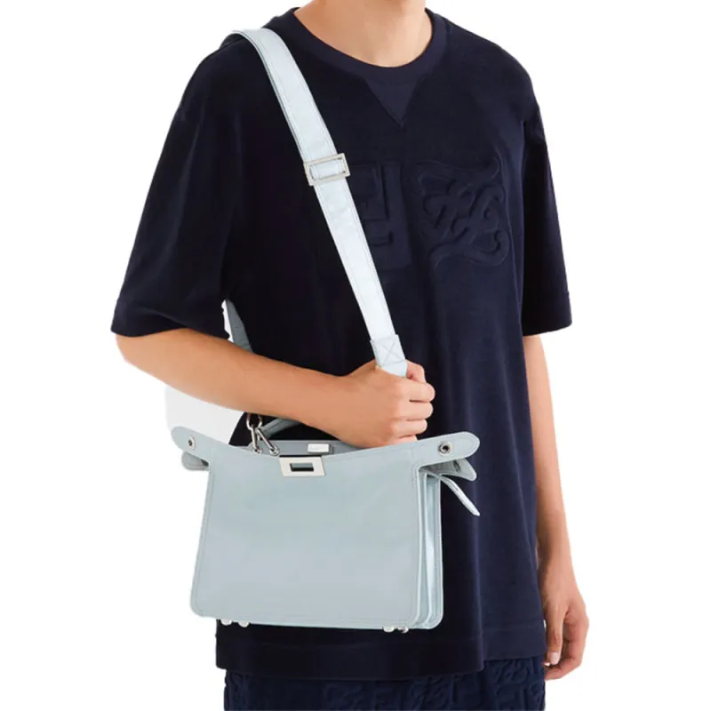 FENDI T Shirts Men Blue-3