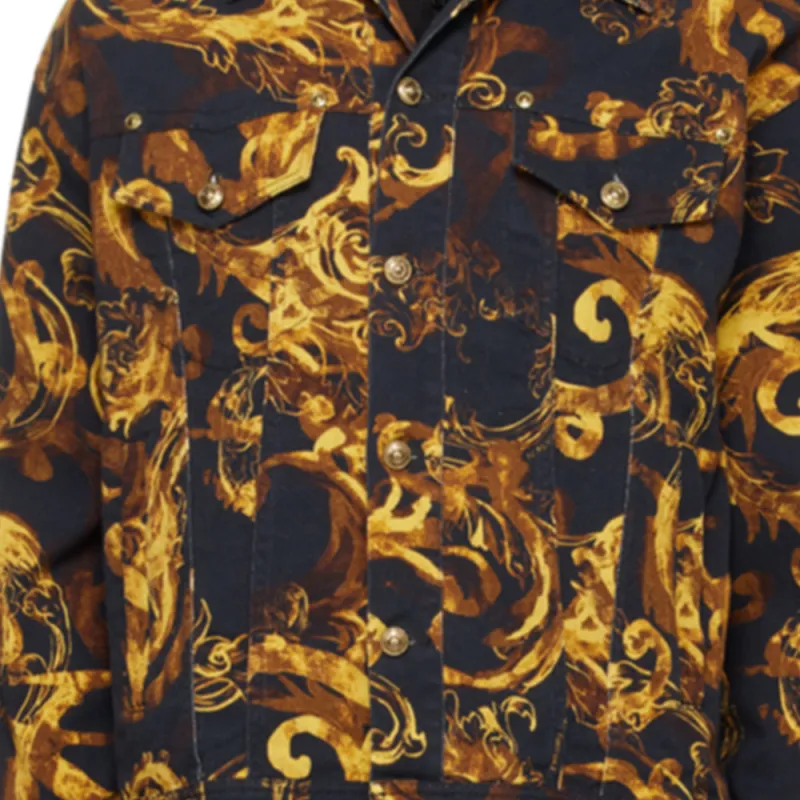 VERSACE JEANS COUTURE Jackets & Coats Men's Black-4