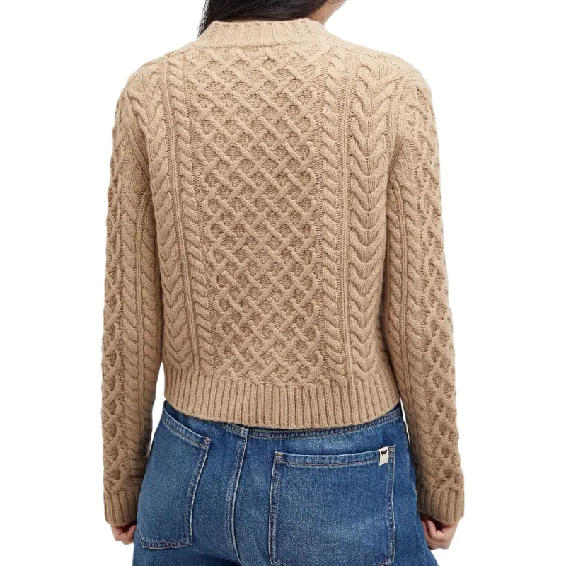 WEEKEND MaxMara Buttoned Crewneck Cardigan-3