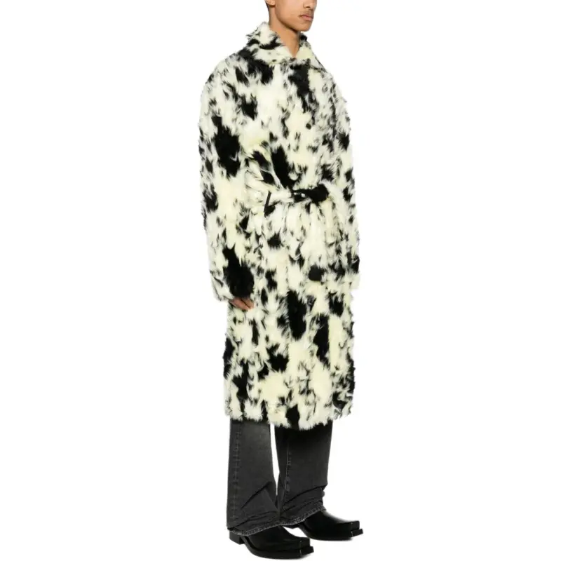 BLUEMARBLE Faux Fur Coat-3