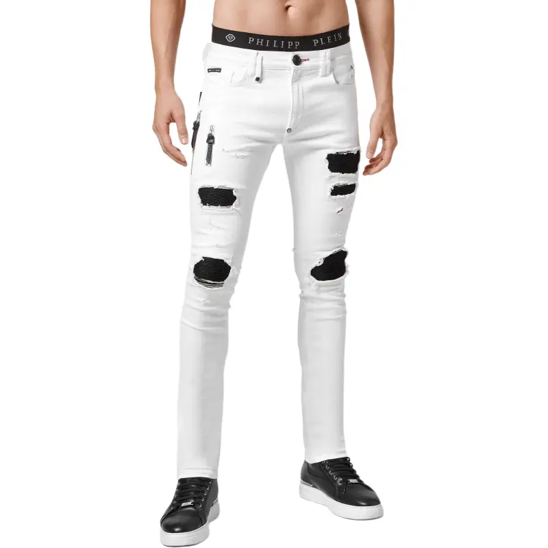 PHILIPP PLEIN Jeans Men's White-1