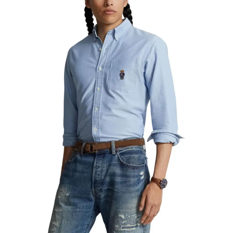 Polo Ralph Lauren Teddy Bear print Cotton Shirt-2