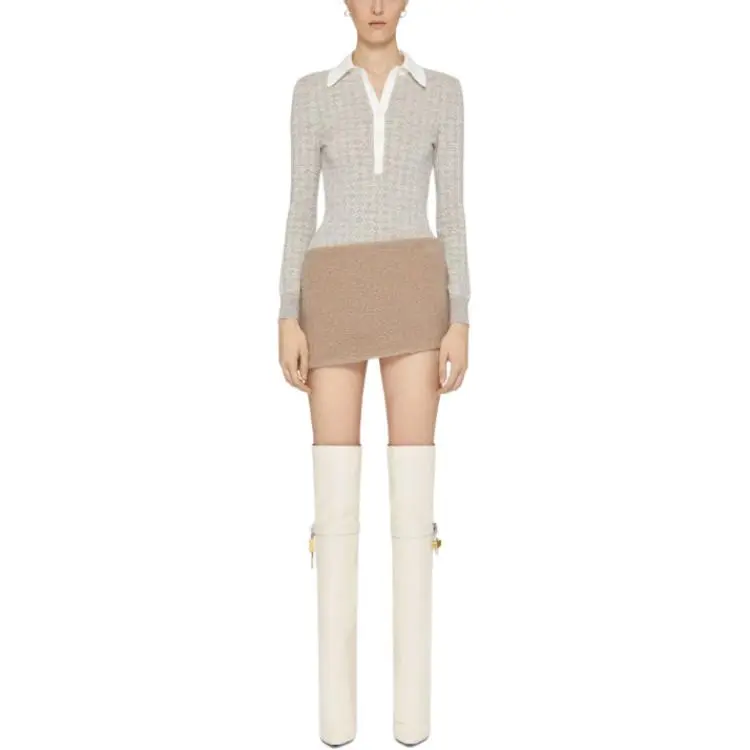 Givenchy Monogram Detailed Slim Fit Shirt-1