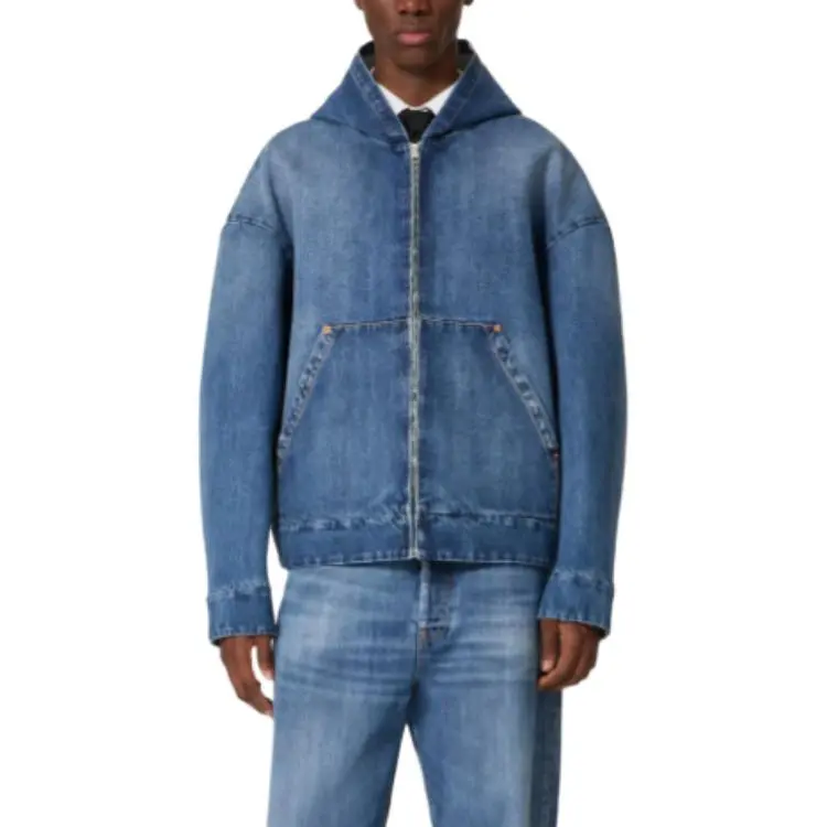 Valentino Denim Jacket Men's Blue-1