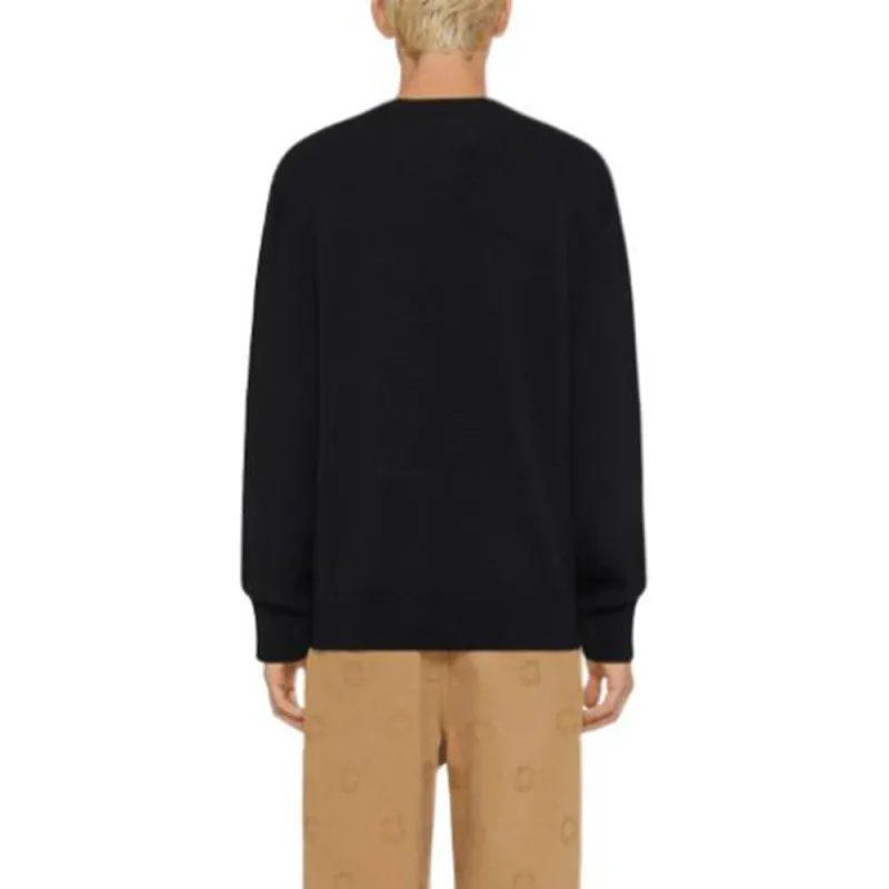 Givenchy Logo Embroidered Knit Sweater-4